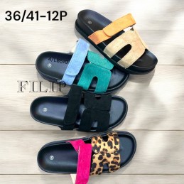 Buty Klapki Damskie...