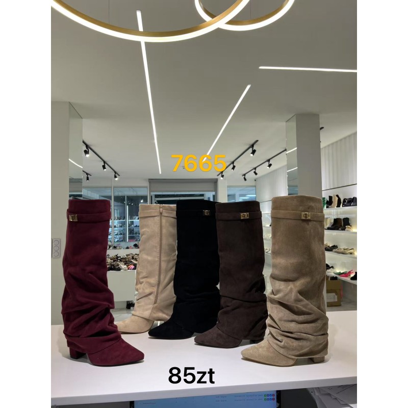 Buty Kalosze Damskie (36-41,12par) Kolor Jak na zdzięciu