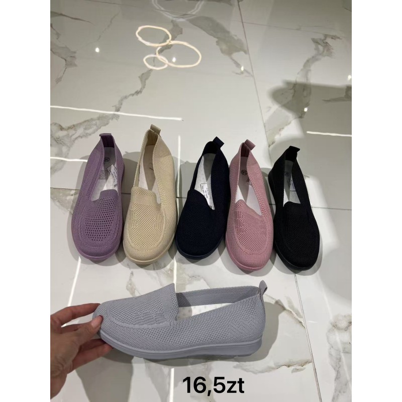 Buty Baleriny Damskie (36-41,12par) Kolor Jak na zdzięciu