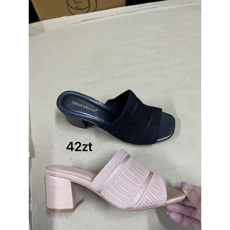 Buty Klapki Damskie (36-41,12par) Kolor Jak na zdzięciu