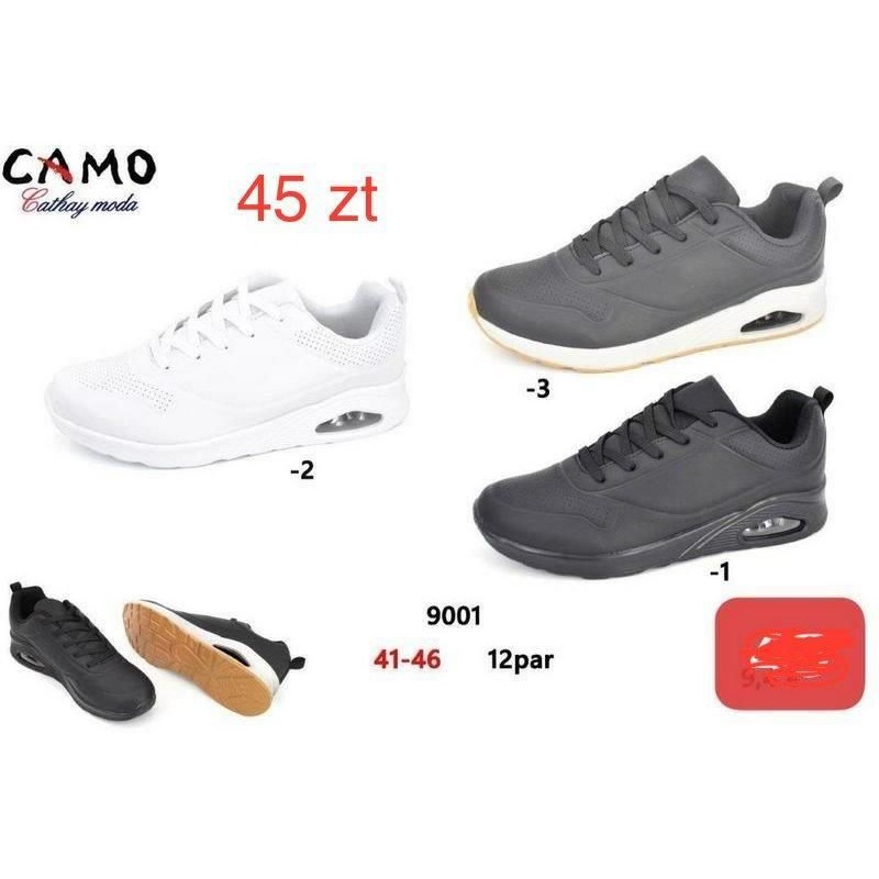 Buty Sportowe MĘSKIE (41-46,12par)Kolor Jak na zdzięciu