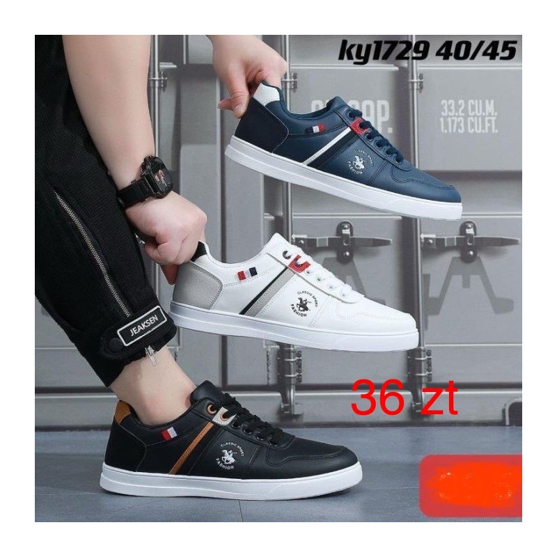 Buty Sportowe MĘSKIE (40-45,12par)Kolor Jak na zdzięciu