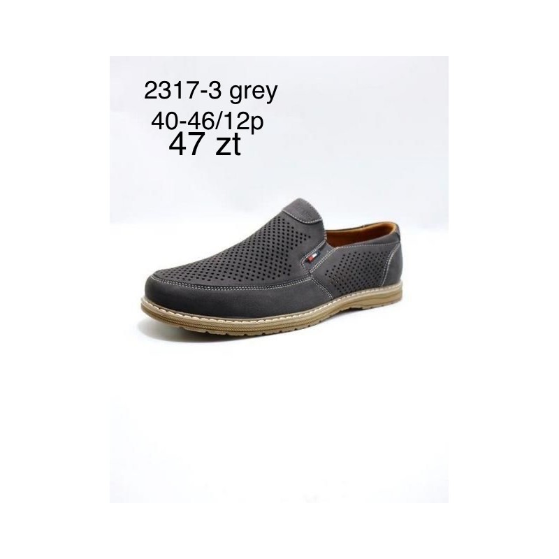Buty Półbuty MĘSKIE (40-46,12par)Kolor Jak na zdzięciu