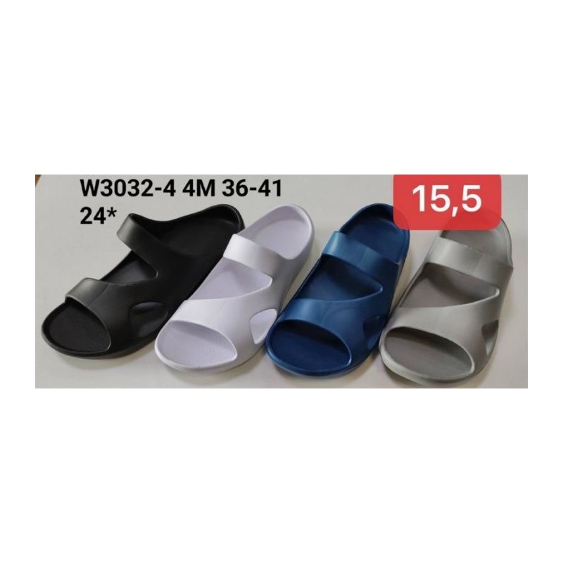 Buty Klapki Damskie (36-41,12par)Kolor Jak na zdzięciu