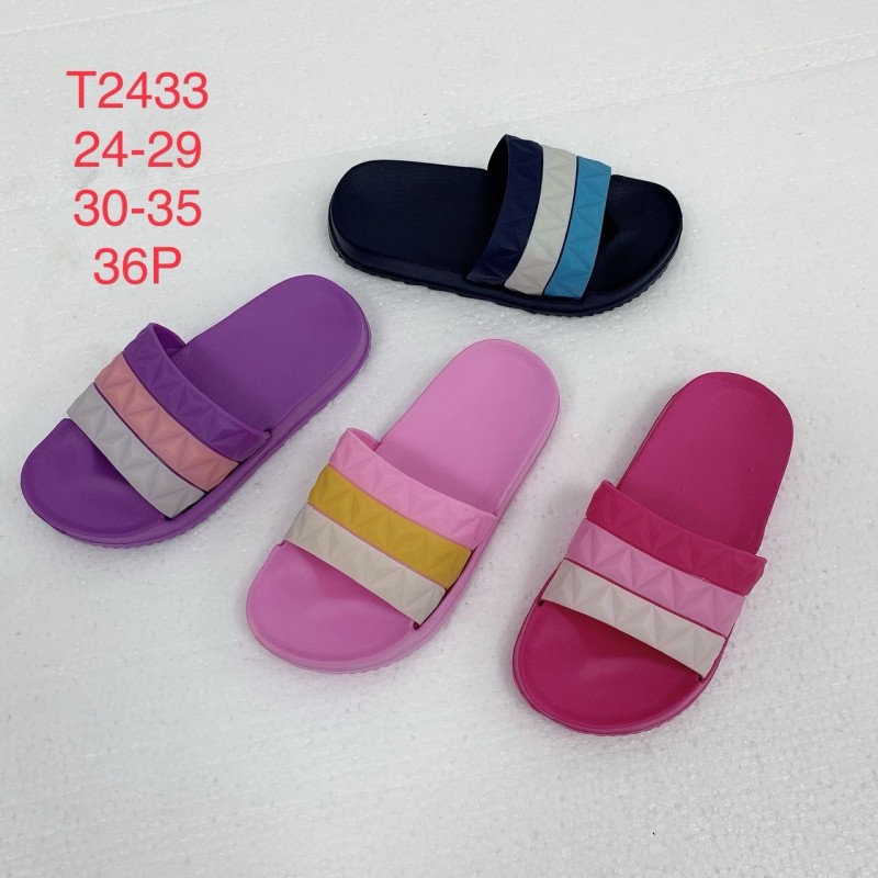 Buty Klapki Dziecięce(30-35,36par)Kolor Jak na zdzięciu