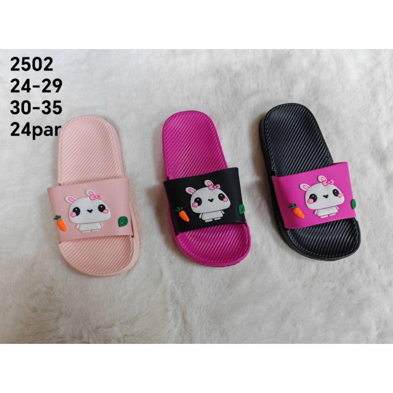 Buty Klapki Dziecięce(24-29,24par)Kolor Jak na zdzięciu