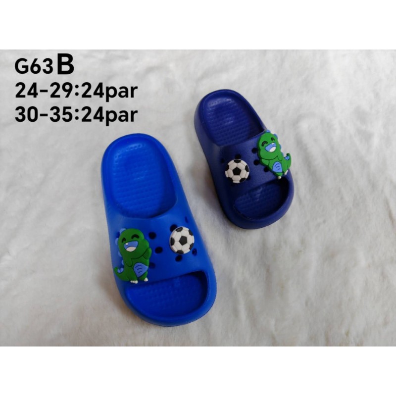 Buty Klapki Dziecięce(30-35,24par)Kolor Jak na zdzięciu