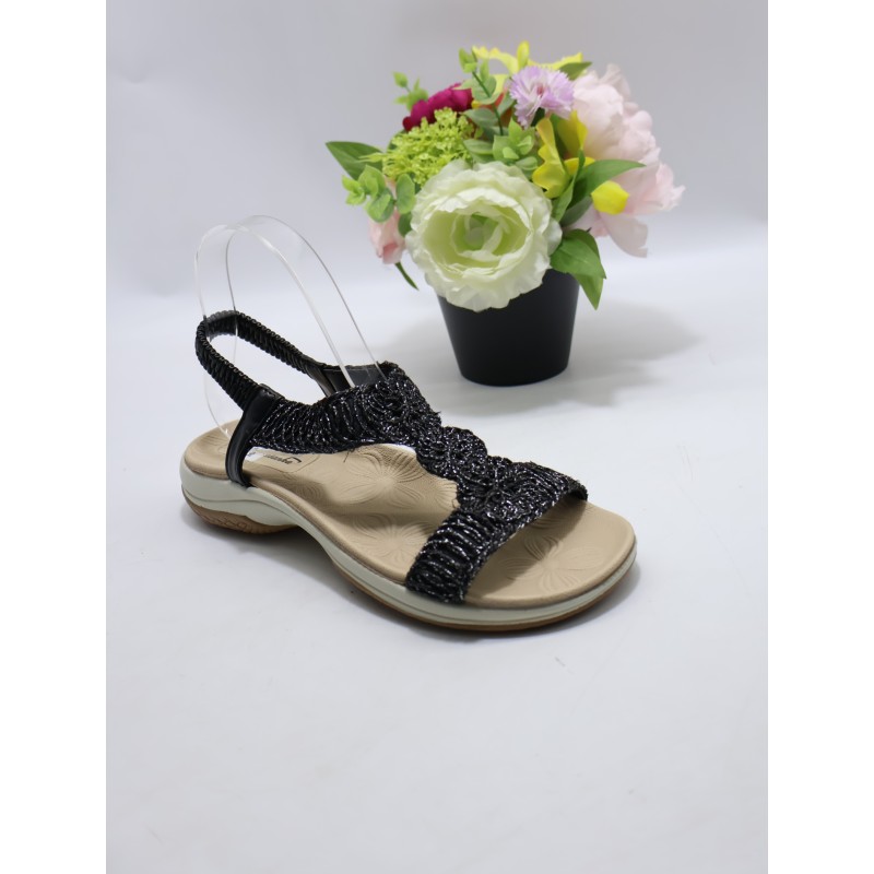 SANDAŁY DAMSKIE. SIZE 36/41 (12 PAR/PACZKA) KOLOR JAK NA ZDZIĘCIU