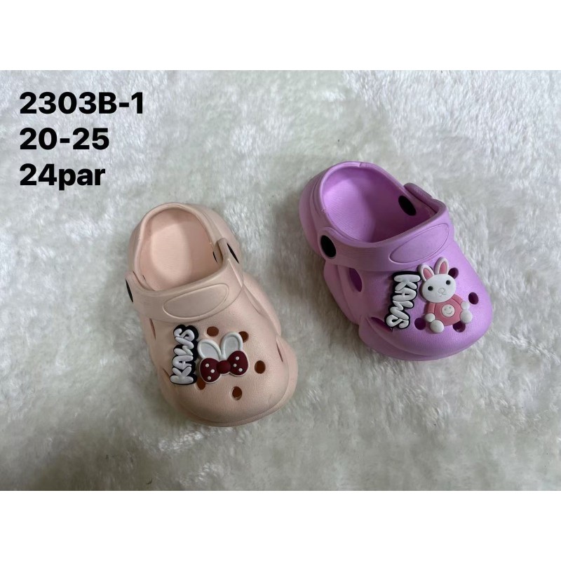 Buty Klapki Dziecięce(20-25,24par)Kolor Jak na zdzięciu