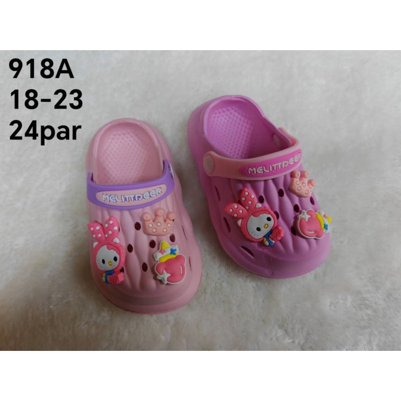 Buty Klapki Dziecięce(18-23,24par)Kolor Jak na zdzięciu