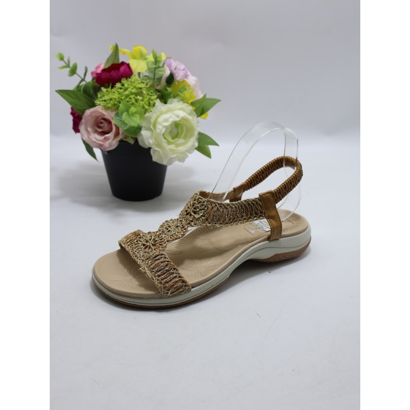 SANDAŁY DAMSKIE. SIZE 36/41 (12 PAR/PACZKA) KOLOR JAK NA ZDZIĘCIU
