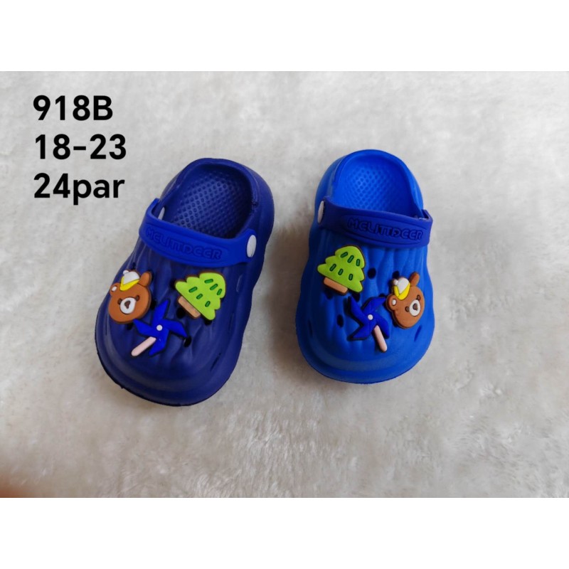 Buty Klapki Dziecięce(18-23,24par)Kolor Jak na zdzięciu