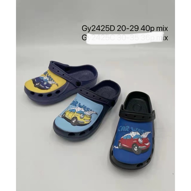 Buty Klapki Dziecięce(20-29,40par)Kolor Jak na zdzięciu