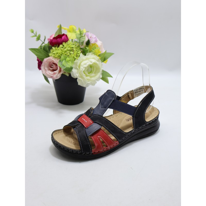 SANDAŁY DAMSKIE. SIZE 36/42 (12 PAR/PACZKA) KOLOR JAK NA ZDZIĘCIU