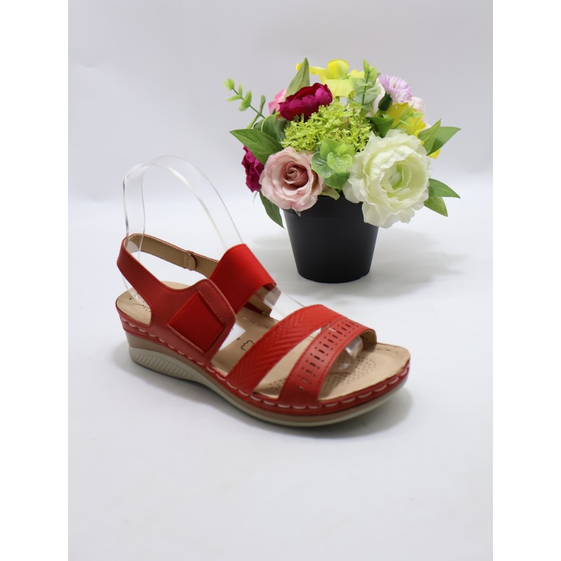 SANDAŁY DAMSKIE. SIZE 36/41 (12 PAR/PACZKA) KOLOR JAK NA ZDZIĘCIU