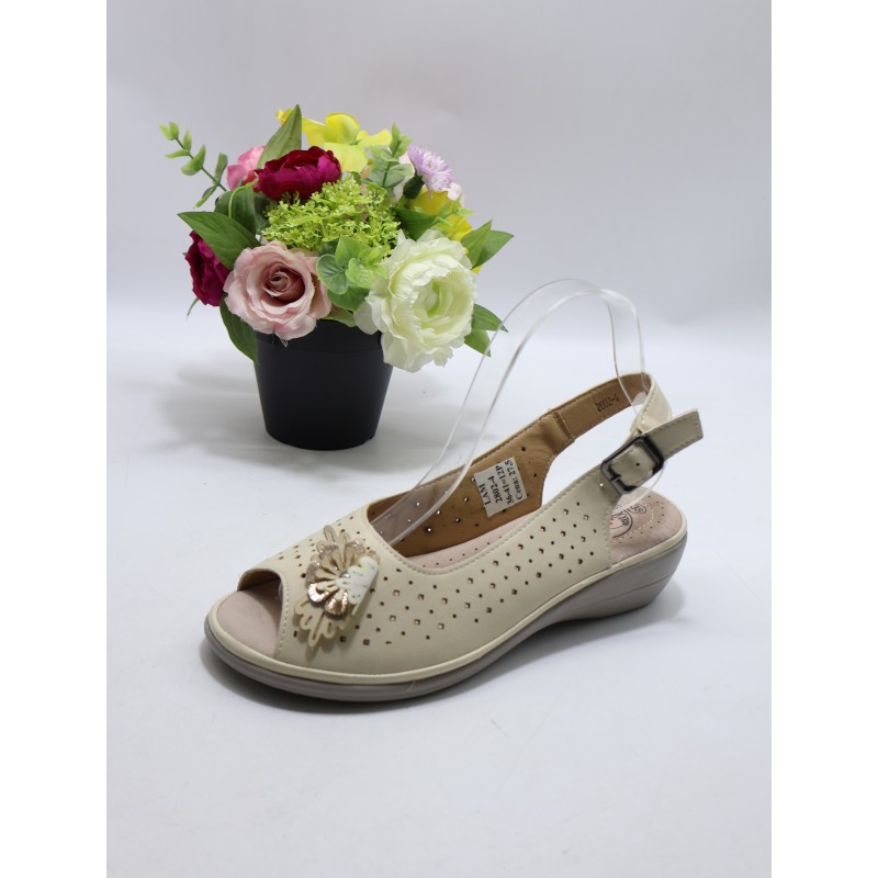 SANDAŁY DAMSKIE. SIZE 36/41 (12 PAR/PACZKA) KOLOR JAK NA ZDZIĘCIU