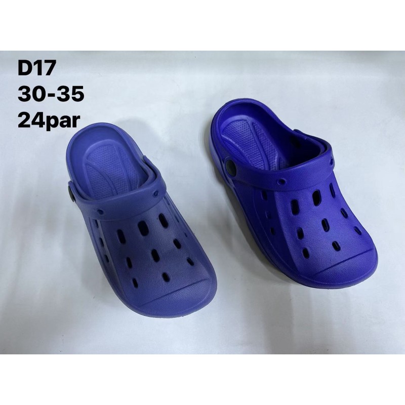 Buty Klapki Dziecięce(30-35,24par)Kolor Jak na zdzięciu