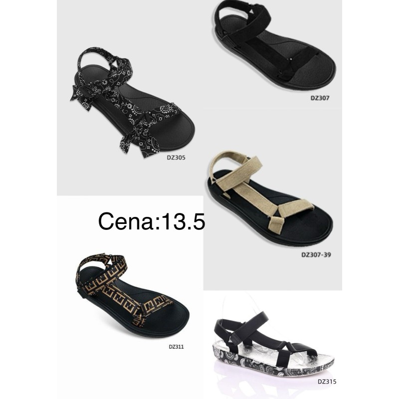 Buty Sandały Damskie (36-41,12par)Kolor Jak na zdzięciu