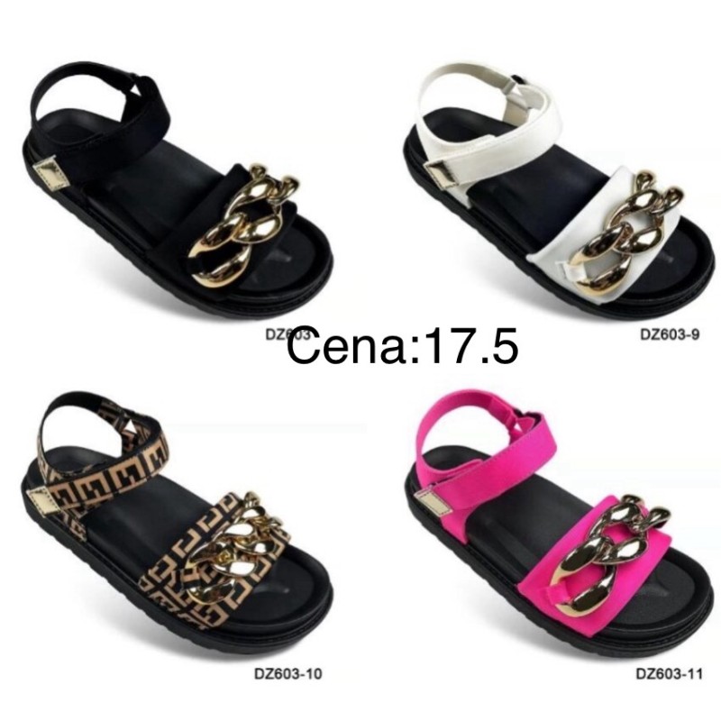 Buty Sandały Damskie (36-41,12par)Kolor Jak na zdzięciu