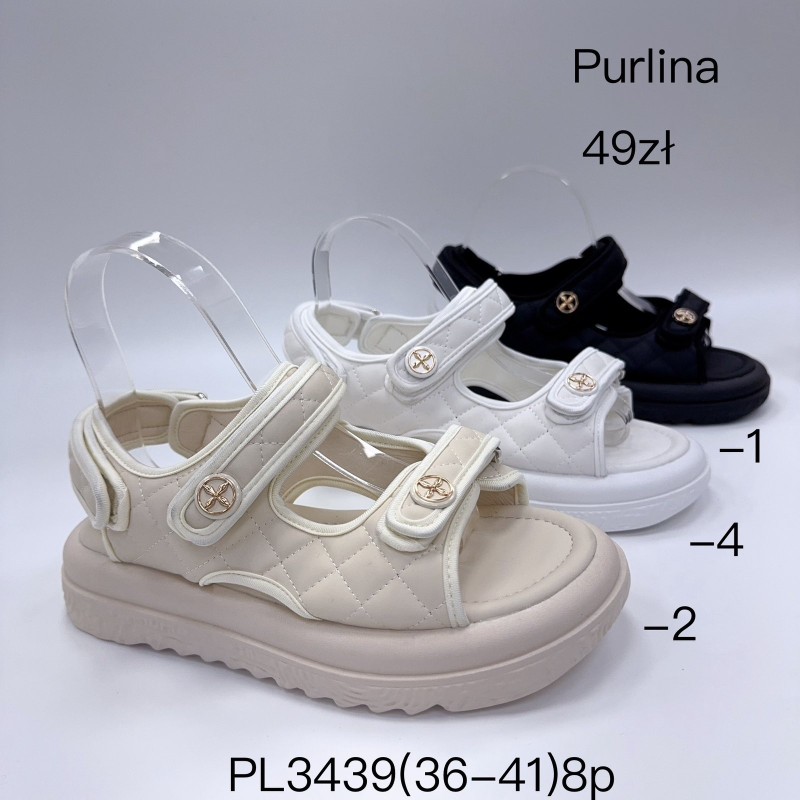 Buty Sandały Damskie (36-41,12par)Kolor Jak na zdzięciu