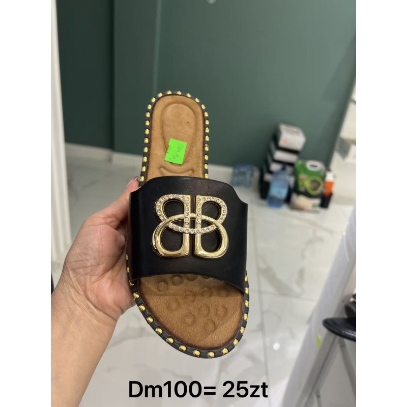 Buty Klapki Damskie(36-41,12par)Kolor Jak na zdzięciu