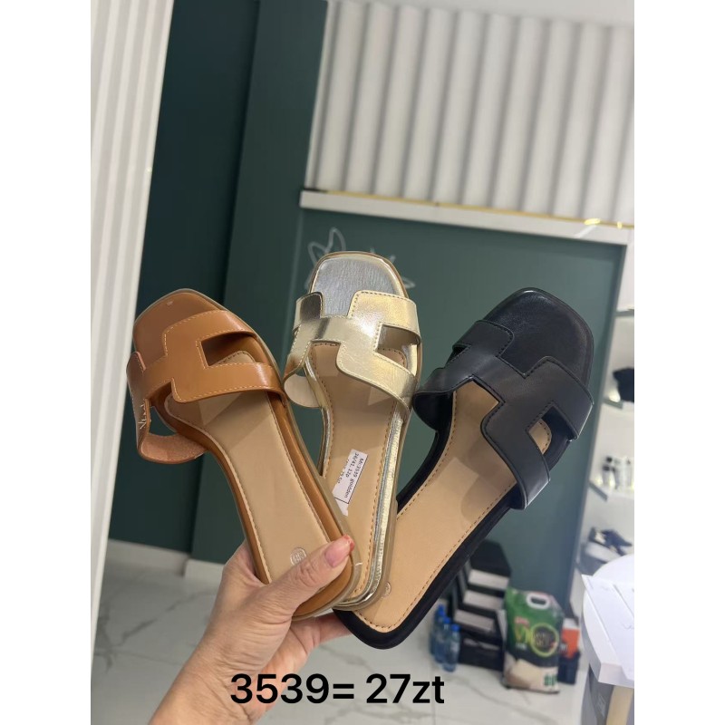 Buty Klapki Damskie(36-41,12par)Kolor Jak na zdzięciu