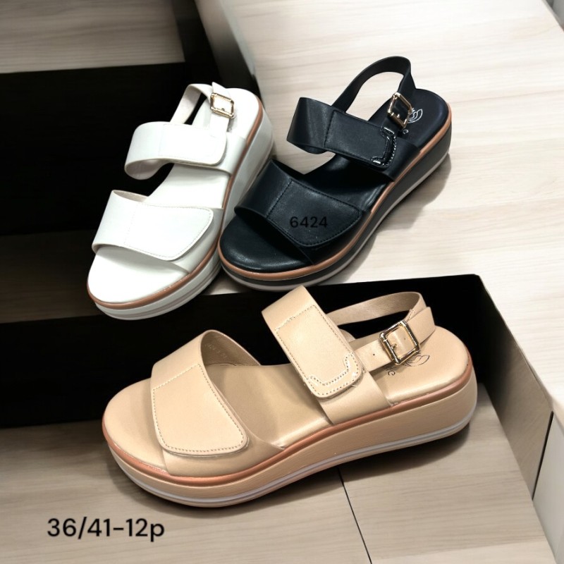 Buty Sandały Damskie (36-41,12par) Kolor Jak na zdzięciu
