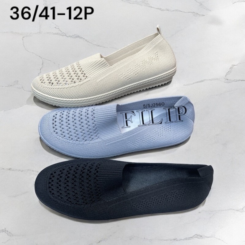 Buty Półbuty Damskie(36-41,12par) Kolor Jak na zdzięciu