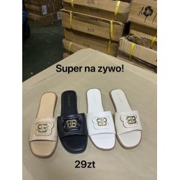 Buty Klapki Damskie...