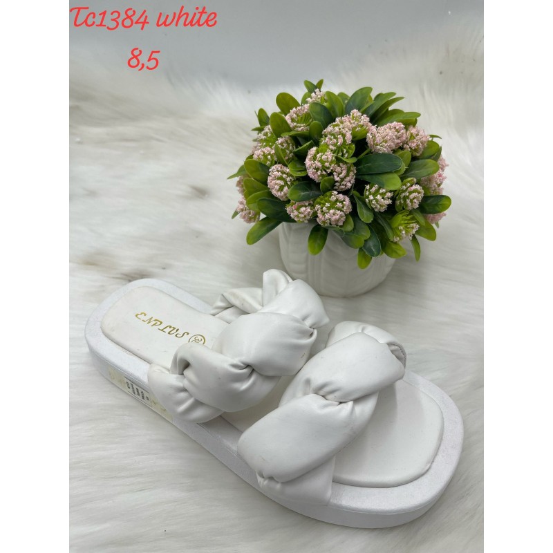 Buty Klapki Damskie(36-41,12par)Kolor Jak na zdzięciu