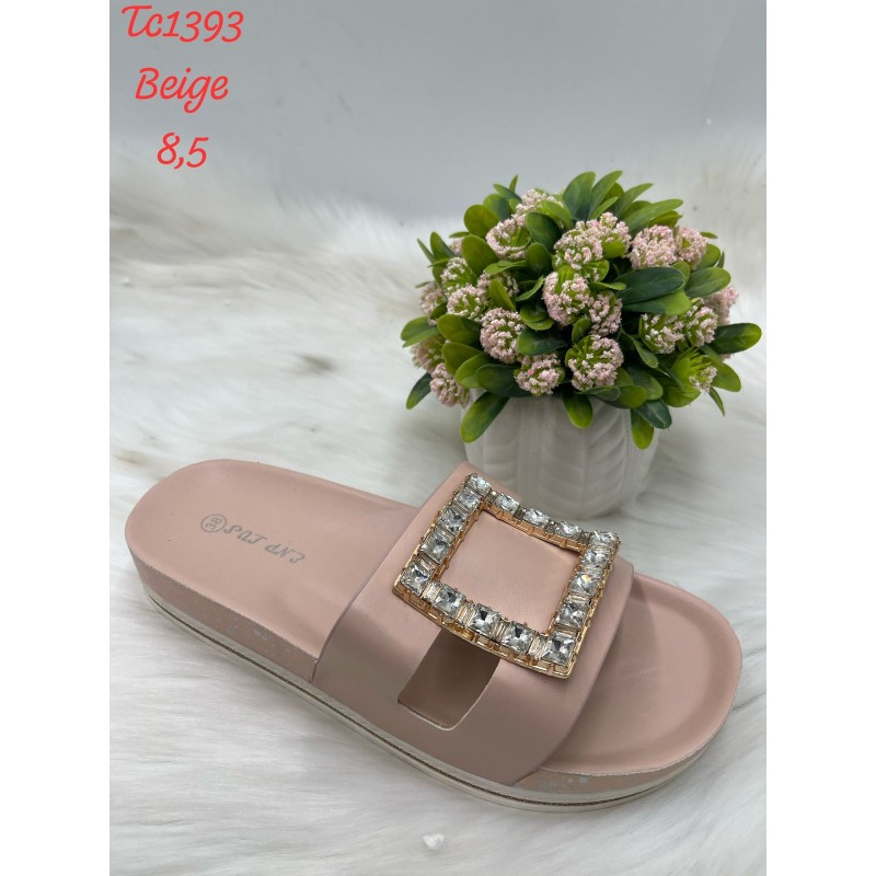 Buty Klapki Damskie(36-41,12par)Kolor Jak na zdzięciu