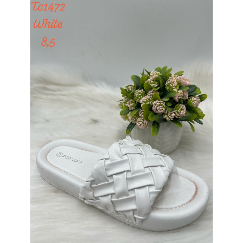 Buty Klapki Damskie(36-41,12par)Kolor Jak na zdzięciu
