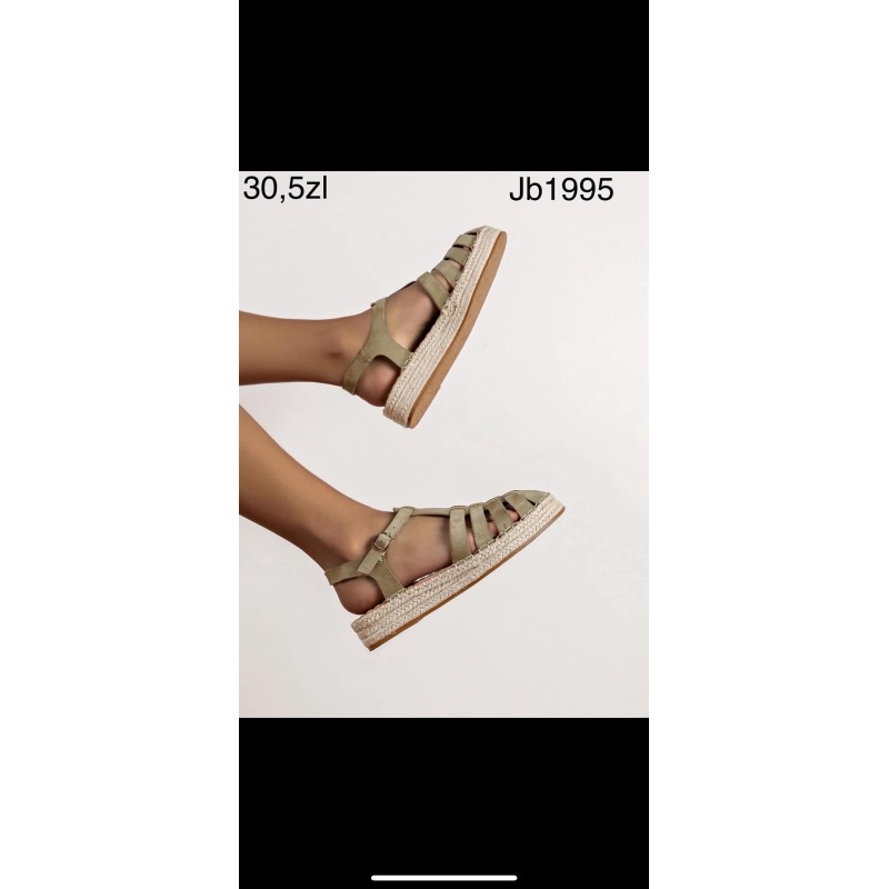 Buty Sandały Damskie(36-41,12par)Kolor Jak na zdzięciu