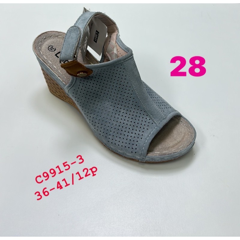 Buty Sandały Damskie (36-41,12par)Kolor Jak na zdzięciu