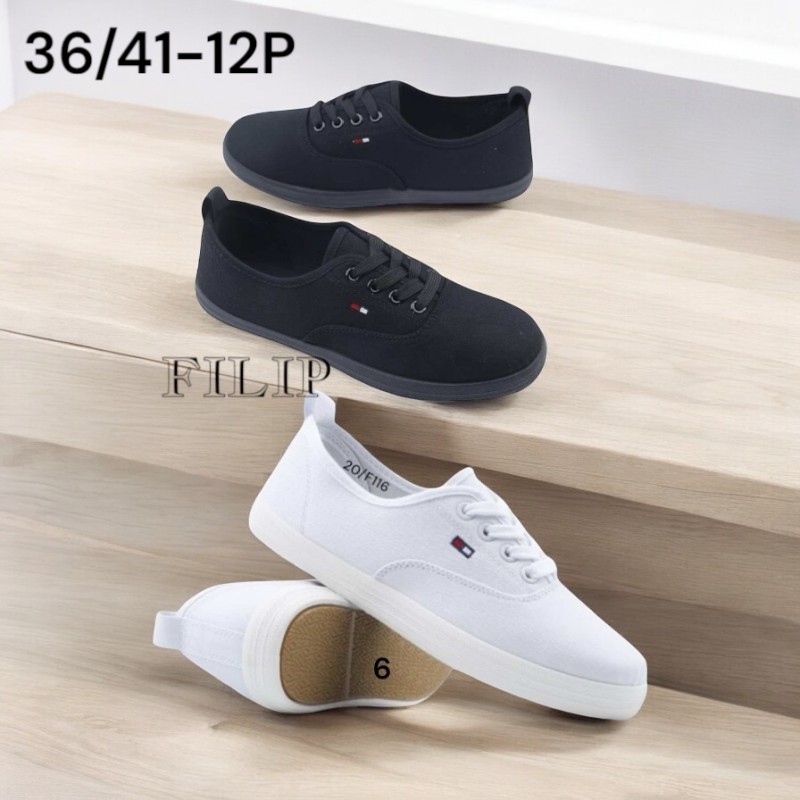 Buty Sportowe Damskie (36-41,12par)Kolor Jak na zdzięciu