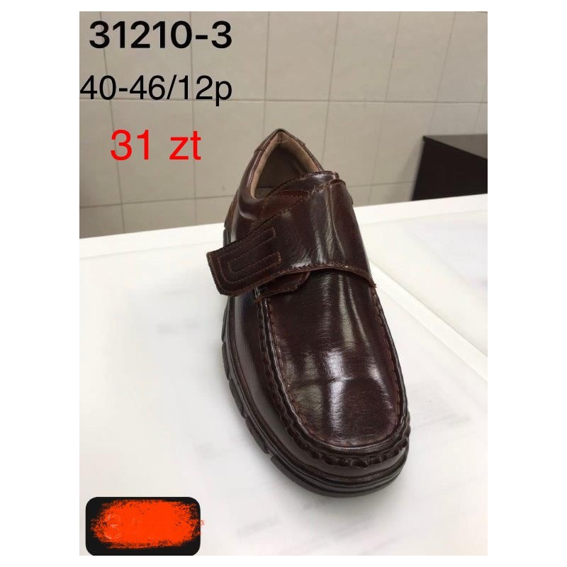 Buty Półbuty MĘSKIE (40-46,12par)Kolor Jak na zdzięciu