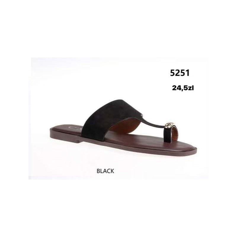 Buty Klapki Damskie(36-41,12par)Kolor Jak na zdzięciu