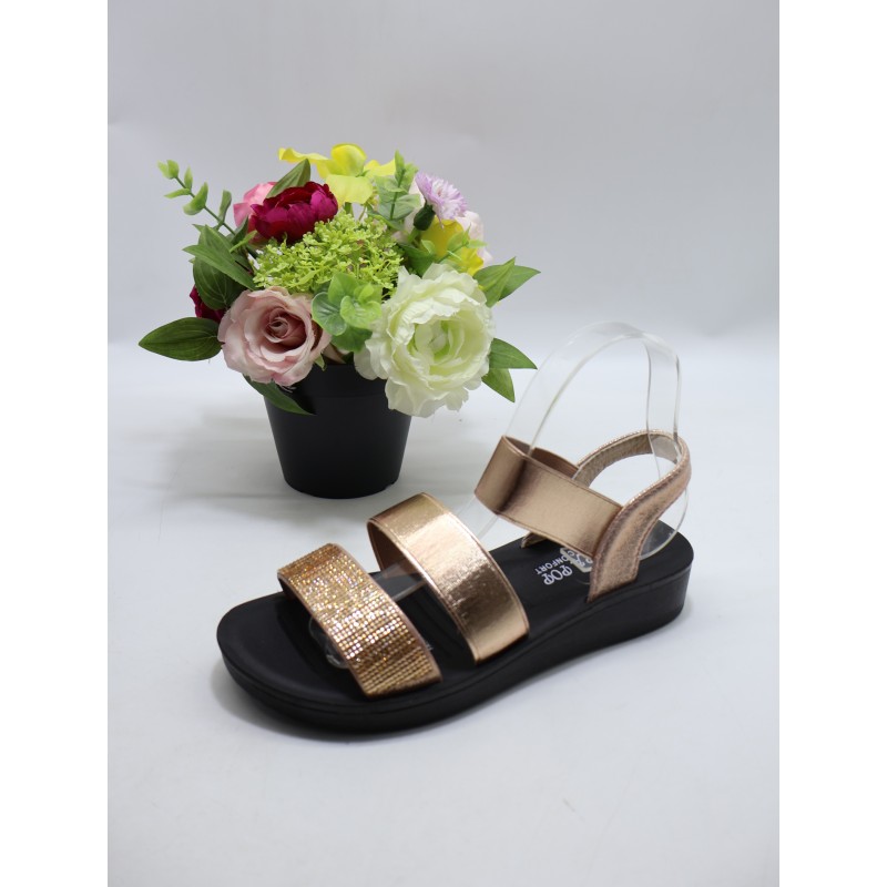 Sandały DAMSKIE. SIZE 36/41 (12 PAR/PACZKA) KOLOR JAK NA ZDZIĘCIU