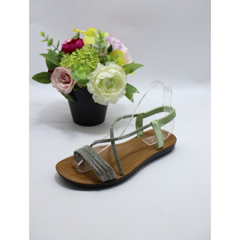 Sandały DAMSKIE. SIZE 36/41 (12 PAR/PACZKA) KOLOR JAK NA ZDZIĘCIU