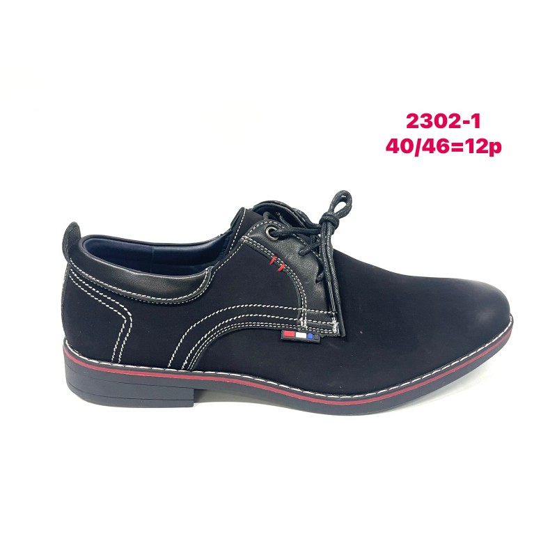 Buty Półbuty MĘSKIE(40-46,12par)Kolor Jak na zdzięciu
