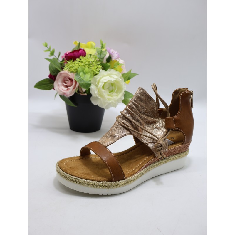 Sandały DAMSKIE. SIZE 36/41 (12 PAR/PACZKA) KOLOR JAK NA ZDZIĘCIU