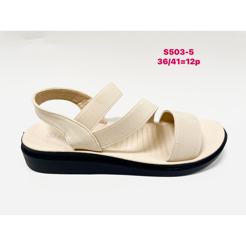 Buty Sandały Damskie(36-41,12par)Kolor Jak na zdzięciu