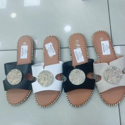 Buty Klapki Damskie...