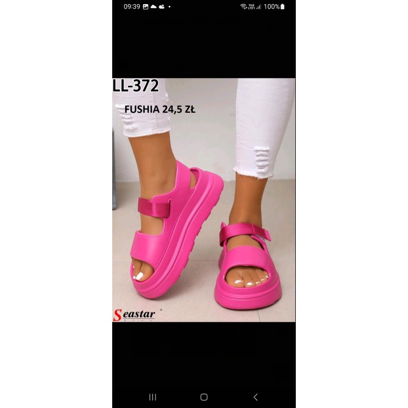 Buty Sandały Damskie (36-41,12par)Kolor Jak na zdzięciu