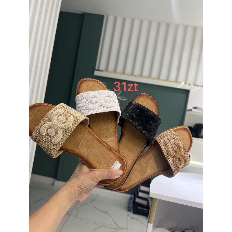 Buty Klapki Damskie(36-41,12par)Kolor Jak na zdzięciu