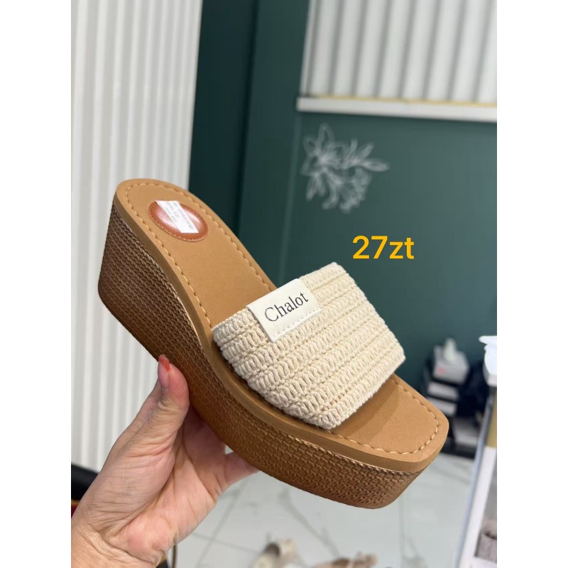 Buty Klapki Damskie(36-41,12par)Kolor Jak na zdzięciu