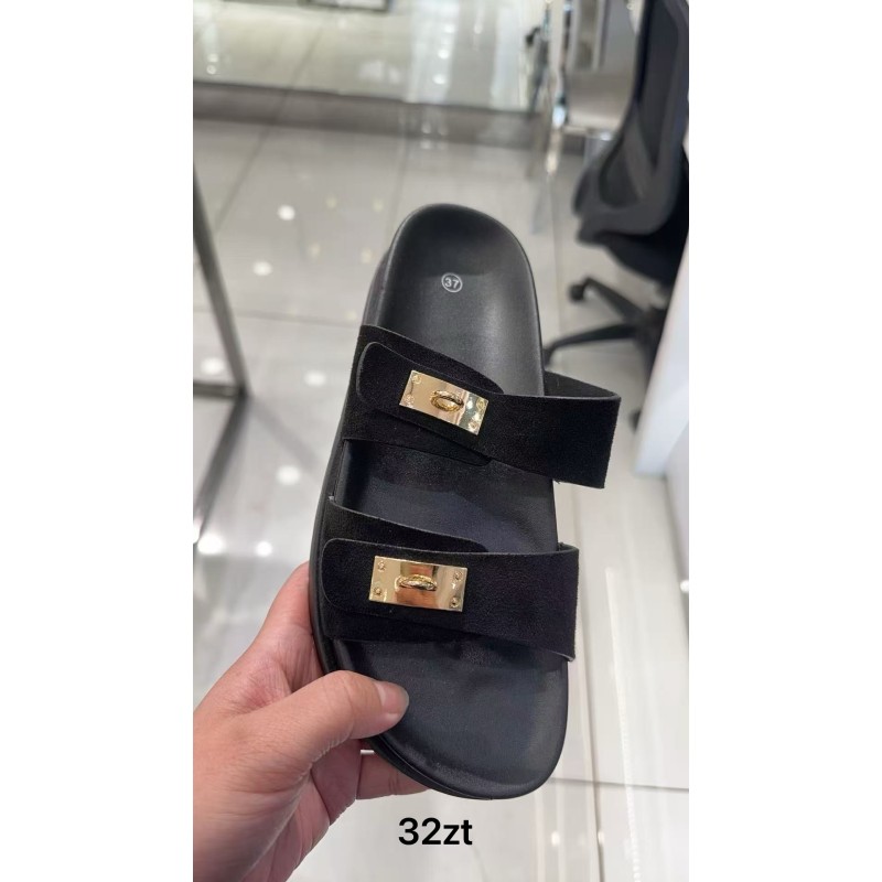 Buty Klapki Damskie(36-41,12par)Kolor Jak na zdzięciu