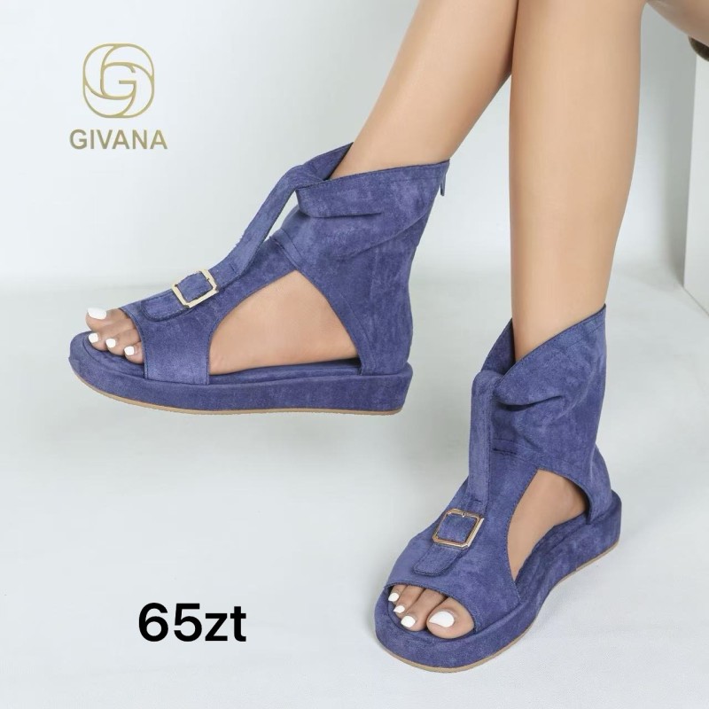 Buty Sandały Damskie(36-41,12par)Kolor Jak na zdzięciu