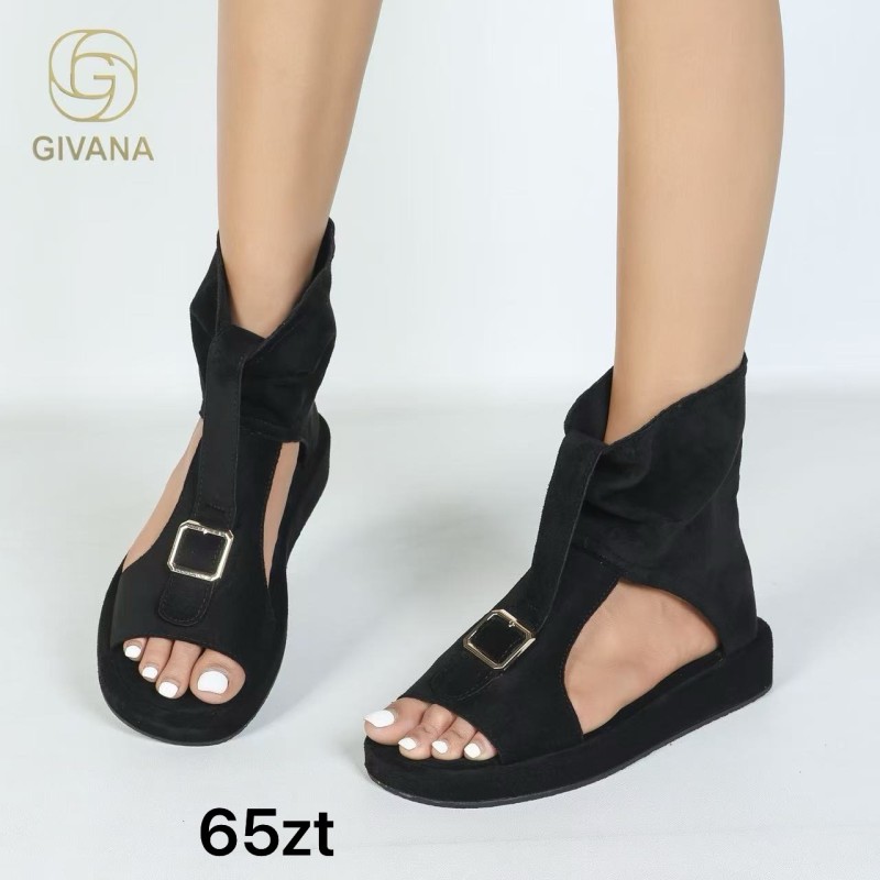 Buty Sandały Damskie(36-41,12par)Kolor Jak na zdzięciu