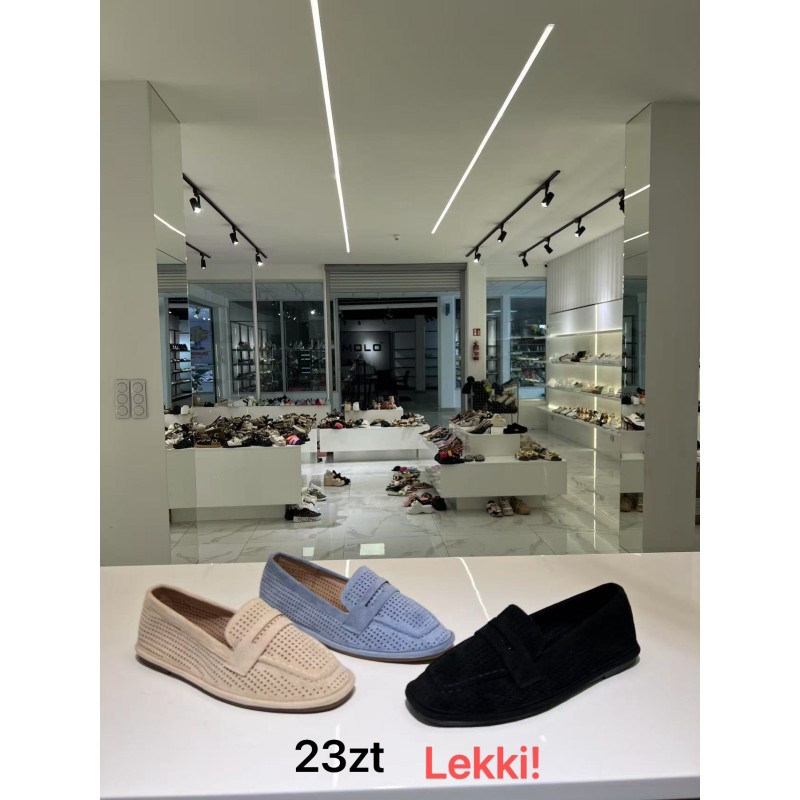 Buty Półbuty Damskie(36-41,12par)Kolor Jak na zdzięciu